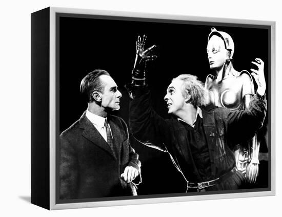 Metropolis, Rudolf Klein-Rogge, Robot, 1927-null-Framed Stretched Canvas