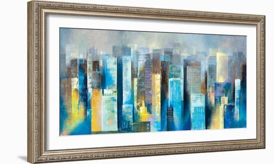 Metropolis Vista II-Georges Generali-Framed Giclee Print