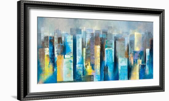 Metropolis Vista II-Georges Generali-Framed Giclee Print