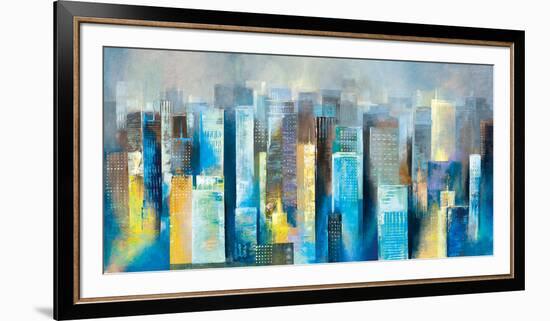 Metropolis Vista II-Georges Generali-Framed Giclee Print