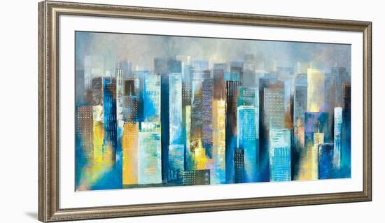 Metropolis Vista II-Georges Generali-Framed Giclee Print