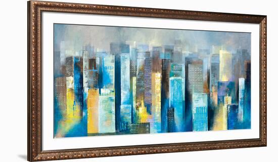 Metropolis Vista II-Georges Generali-Framed Giclee Print