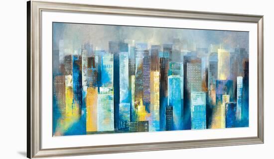 Metropolis Vista II-Georges Generali-Framed Giclee Print