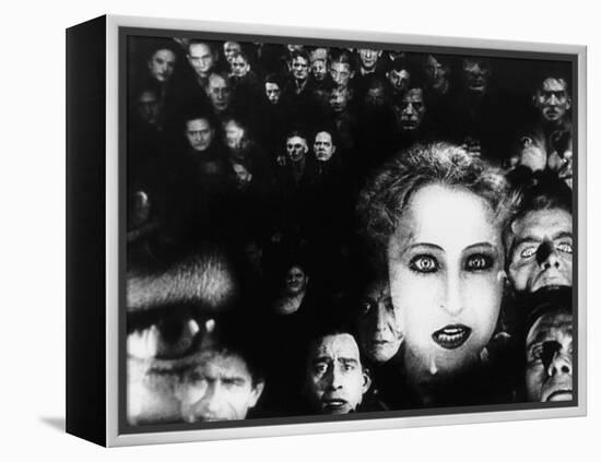 Metropolis-null-Framed Stretched Canvas