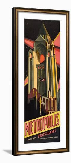 Metropolis-null-Framed Art Print