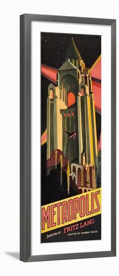 Metropolis-null-Framed Art Print