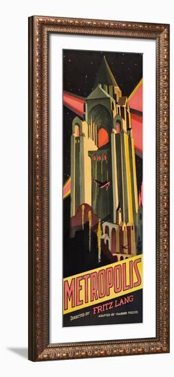 Metropolis-null-Framed Art Print