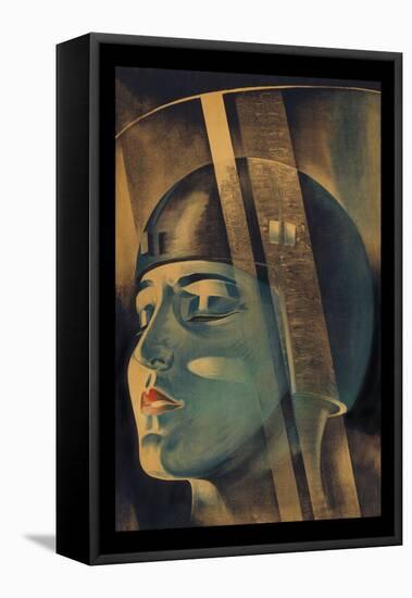 Metropolis-Werner Graul-Framed Stretched Canvas