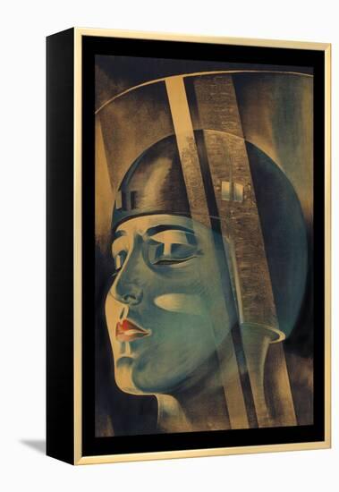 Metropolis-Werner Graul-Framed Stretched Canvas