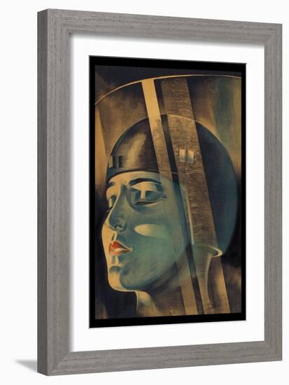 Metropolis-Werner Graul-Framed Art Print