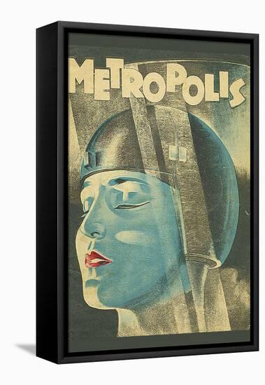 Metropolis-null-Framed Stretched Canvas