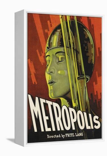 Metropolis-null-Framed Stretched Canvas