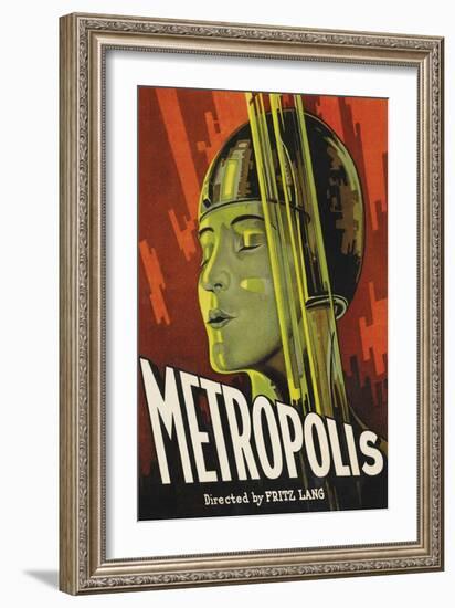 Metropolis-null-Framed Art Print