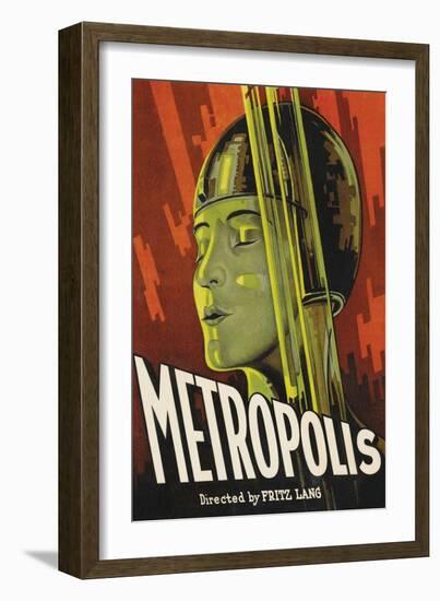 Metropolis-null-Framed Art Print