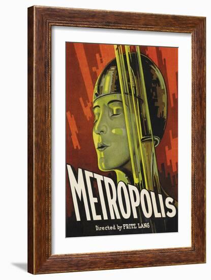 Metropolis-null-Framed Art Print