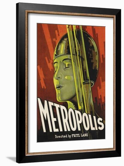 Metropolis-null-Framed Art Print