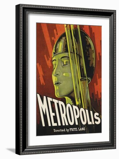 Metropolis-null-Framed Art Print