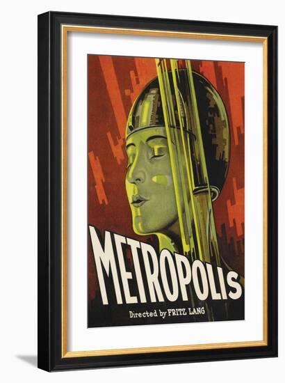 Metropolis-null-Framed Art Print