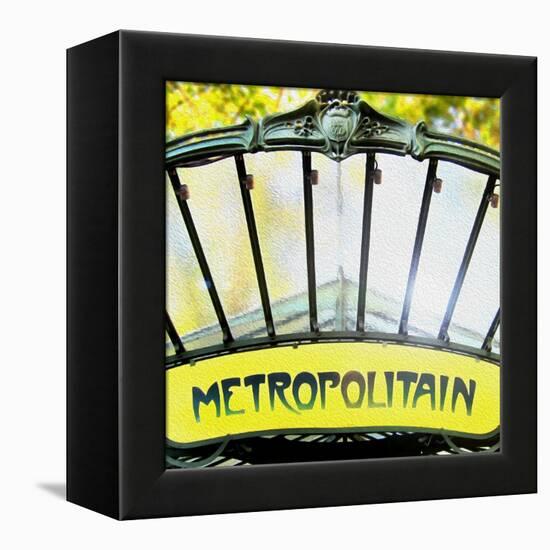 Metropolitain Entrance-Tosh-Framed Stretched Canvas