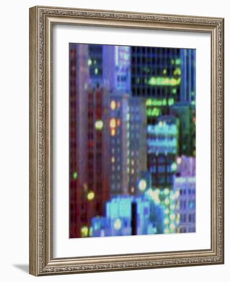 Metropolitain I-James Burghardt-Framed Art Print