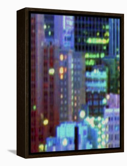 Metropolitain I-James Burghardt-Framed Stretched Canvas