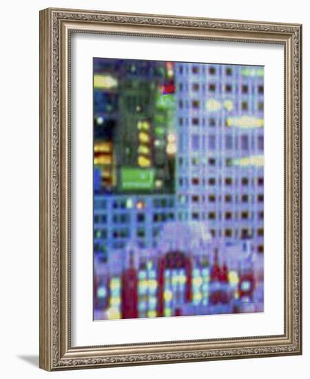 Metropolitain III-James Burghardt-Framed Art Print