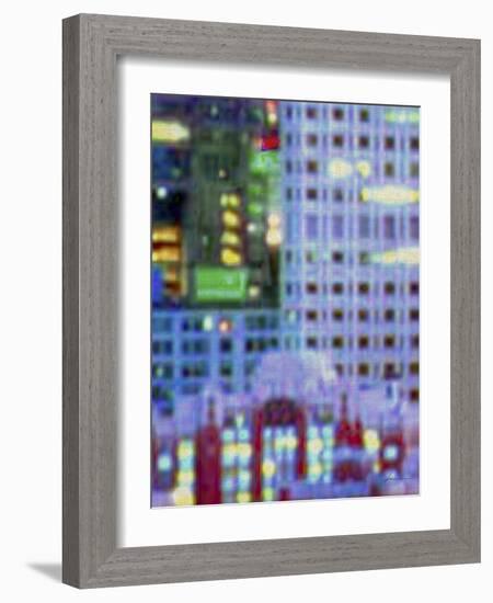 Metropolitain III-James Burghardt-Framed Art Print