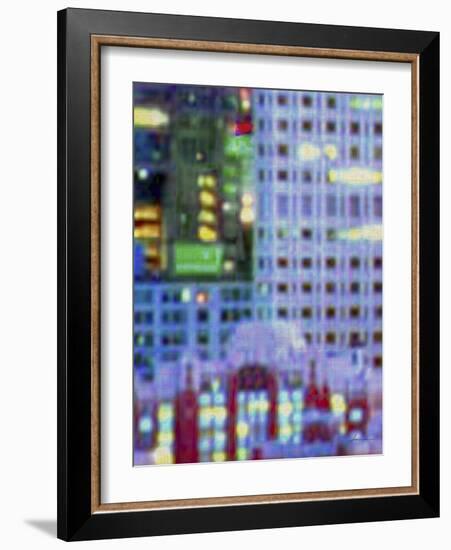 Metropolitain III-James Burghardt-Framed Art Print