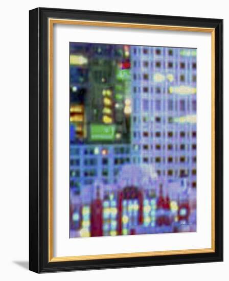 Metropolitain III-James Burghardt-Framed Art Print