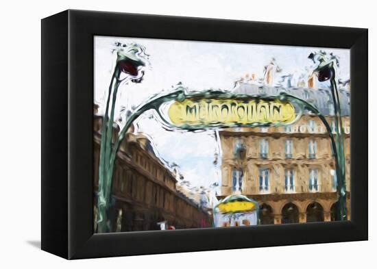 Metropolitain - In the Style of Oil Painting-Philippe Hugonnard-Framed Premier Image Canvas