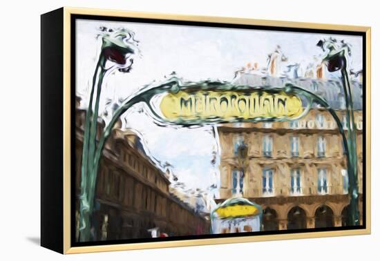 Metropolitain - In the Style of Oil Painting-Philippe Hugonnard-Framed Premier Image Canvas