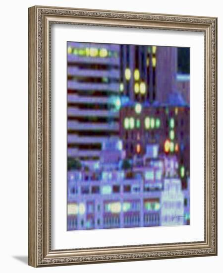 Metropolitain IV-James Burghardt-Framed Art Print