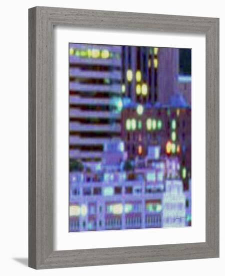 Metropolitain IV-James Burghardt-Framed Art Print