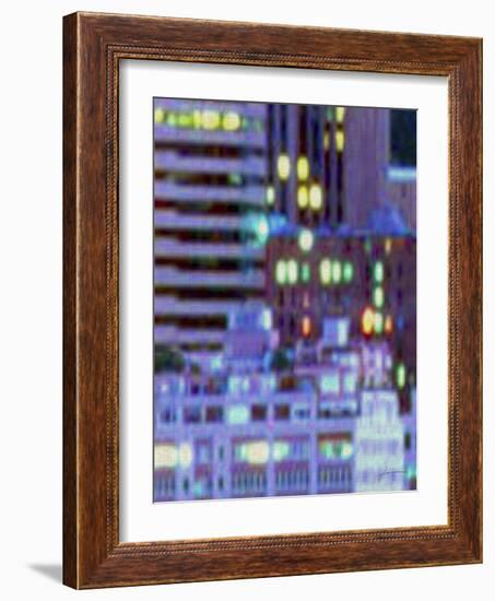 Metropolitain IV-James Burghardt-Framed Art Print