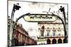 Metropolitain Palais Royal-Philippe Hugonnard-Mounted Giclee Print