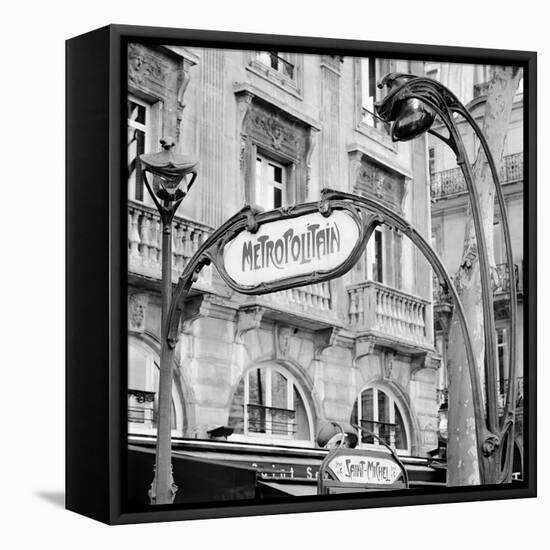 Metropolitain Paris #2-Alan Blaustein-Framed Stretched Canvas