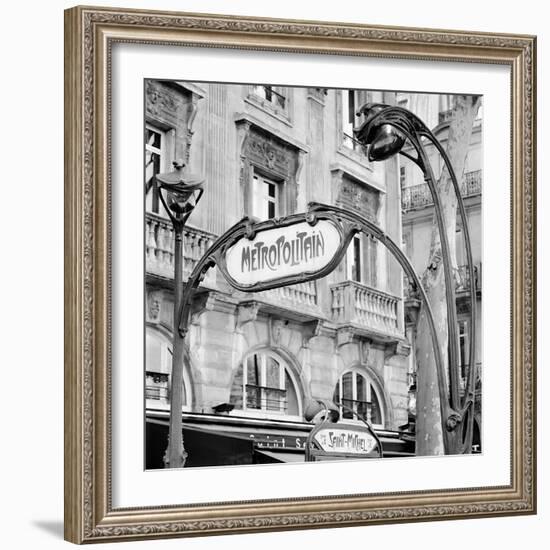 Metropolitain Paris #2-Alan Blaustein-Framed Photographic Print