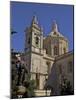 Metropolitan Cathedral, St. Paul Cathedral, Mdina, the Fortress City, Malta, Europe-Simon Montgomery-Mounted Photographic Print