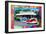 Metropolitan Diner-Howie Green-Framed Giclee Print