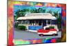 Metropolitan Diner-Howie Green-Mounted Giclee Print