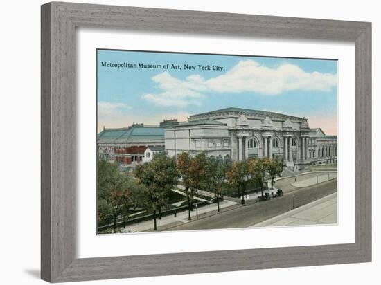 Metropolitan Museum of Art, New York City-null-Framed Art Print