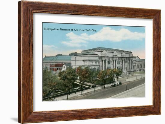 Metropolitan Museum of Art, New York City-null-Framed Art Print