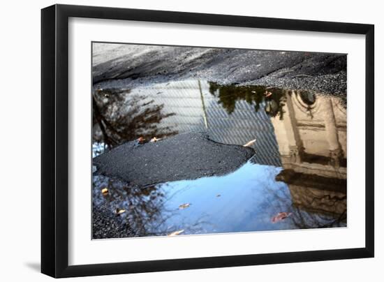 Metropolitan Museum of Art Reflection-null-Framed Photo