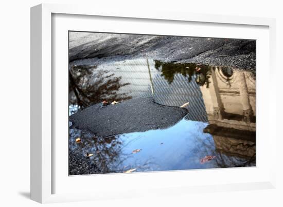 Metropolitan Museum of Art Reflection-null-Framed Photo