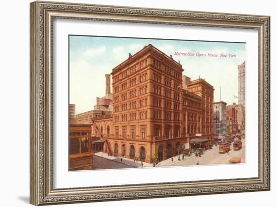 Metropolitan Opera House, New York City-null-Framed Art Print