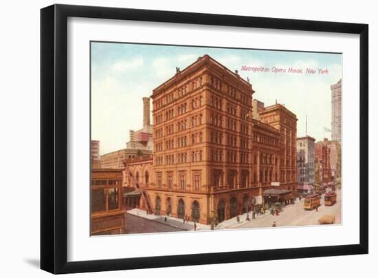 Metropolitan Opera House, New York City-null-Framed Art Print