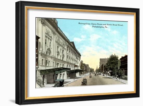 Metropolitan Opera House, Philadelphia-null-Framed Art Print