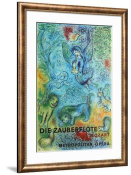 Metropolitan Opera, The Magic Flute-Marc Chagall-Framed Premium Edition