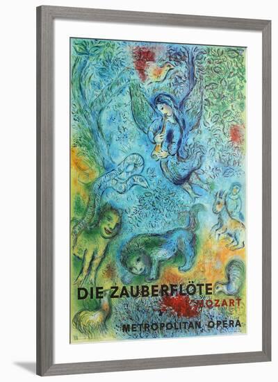 Metropolitan Opera, The Magic Flute-Marc Chagall-Framed Premium Edition