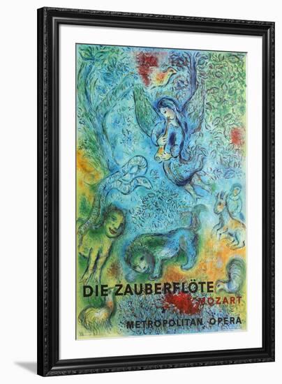 Metropolitan Opera, The Magic Flute-Marc Chagall-Framed Premium Edition